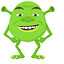 Shrek Wazowski pointer cursor