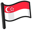 Singapore Flag pointer cursor