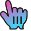 Sky Shine pointer cursor