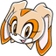 Cream and Cheese pointer cursor