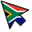 South Africa Flag default cursor