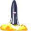 Starship SpaceX pointer cursor