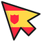 Spain Flag default cursor