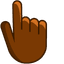 Spice Brown pointer cursor