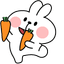 Spoiled Rabbit And Carrot default cursor