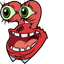 Cute Krabs pointer cursor