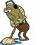 Spongebob Cute Custom Mouse default cursor