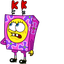 Pink Purple Bikini pointer cursor