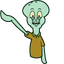 Cute Squidward default cursor