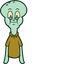 Cute Squidward pointer cursor