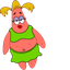 Lady Patrick Star default cursor