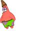 Spongebob Scared Patrick Custom default cursor