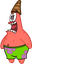 Spongebob Scared Patrick Custom pointer cursor