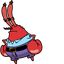 Shocked MR Krabs default cursor