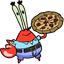 Spongebob Krusty Krab Delight pointer cursor
