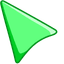 Spring Green default cursor