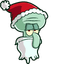 Squidward Santa default cursor