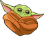 Baby Yoda Grogu default cursor