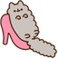 Stormy and Pink pointer cursor