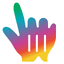 Multi Color Pop pointer cursor
