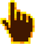 Sunflower pointer cursor