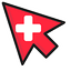 Switzerland Flag default cursor