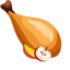 Thanksgiving Turkey default cursor