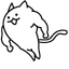 Cute Cursor Pack - Battle Cat Superfeline default cursor