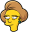 Edna Krabappel pointer cursor