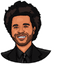 The Weeknd pointer cursor