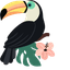 Toucan pointer cursor