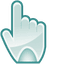 Turquoise Treasures pointer cursor