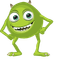 Wacky Wazowski pointer cursor
