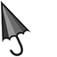 Rainbow Umbrella default cursor