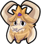 Asgore Dreemurr pointer cursor