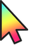 Rainbow Spectrum default cursor
