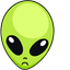 Avocado Alien pointer cursor