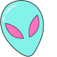 Alien Hand pointer cursor