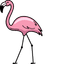 Cute Flamingo pointer cursor