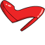 Heels Red Lipstick default cursor