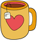 Mittens Tea pointer cursor
