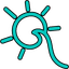 Tropical Wave pointer cursor