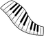 Eco Piano Girl pointer cursor