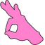 OK Hand Sign default cursor