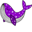 Cute Whale pointer cursor
