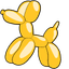 Ugh Balloon Dog pointer cursor