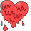 Watermelon Heart pointer cursor