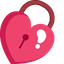Valentine Hearts Keys pointer cursor
