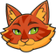 Cute Cursor - Warrior Cats Squirrelflight pointer cursor
