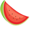 Fresh Cute Cursor - Watermelon & Slice default cursor